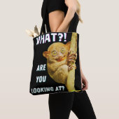 Grappig groots geoogste doelwit wat je ziet draagtas (Dichtbij)