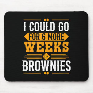 Grappig Groundhog Day Dessertontwerp - 6 Weken Mee Muismat