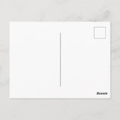 Grappig Grumpy Cat Design, minimalistisch Scandina Briefkaart (Achterkant)