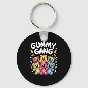 Grappig Gummy Beer Design Voor Mannen Vrouwen Kind Sleutelhanger