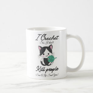 Grappig Haak Citaat Garenliefhebber Design Koffiemok