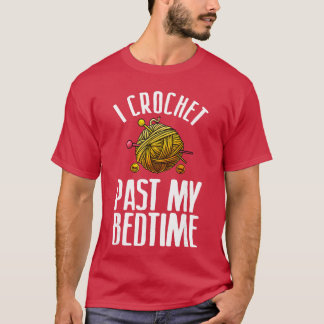 Grappig haakgeschenk voor haakster Cool Quilting H T-shirt