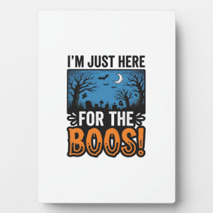 Grappig Halloween Boos Vintage Geest T-Shirt Desig Fotoplaat