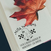 Grappig Halloween Bootiful Ghost Retouradres Zelfinktende Stempel