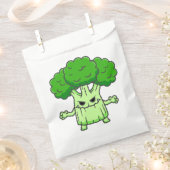 Grappig Halloween broccoli monster Bedankzakje (Geknipt)