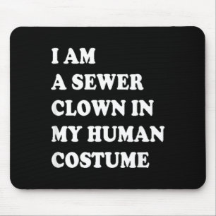 Grappig Halloween Clown Kostuum Muismat