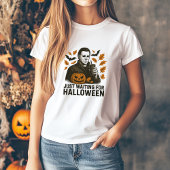 Grappig Halloween damesshirt T-shirt