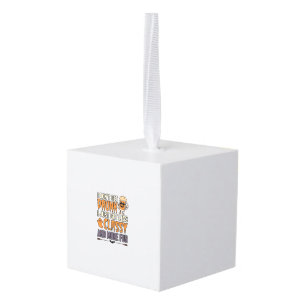 Grappig Halloween Drinken Minder Klasse Shirt Ontw Kubus Ornament