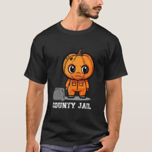 Grappig Halloween Gevangenis Kat Vader Kostuum Gev T-shirt