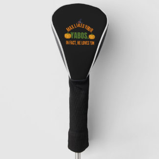 Grappig halloween gezegde golfheadcover