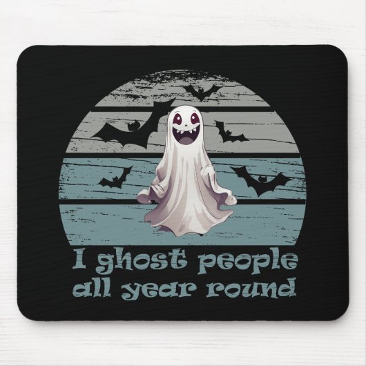 Grappig Halloween gezegde Muismat (Voorkant)