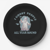 Grappig Halloween gezegde Papieren Bordje (Voorkant)