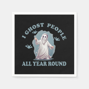 Grappig Halloween gezegde Servet