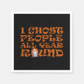 Grappig Halloween gezegde Servet (Voorkant)