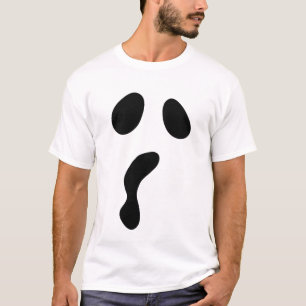 Grappig Halloween gezicht geest eng boek Party T-shirt
