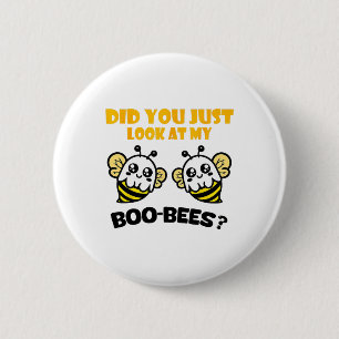 Grappig Halloween heb je net gekeken naar mijn boe Ronde Button 5,7 Cm