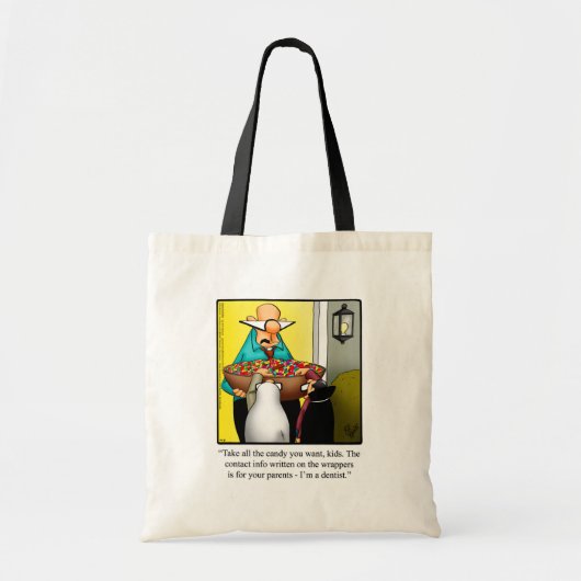Grappig Halloween Humor Canvas tas Gift (Voorkant)