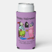 Grappig Halloween Humor Koelbox cadeau (Seltzer Voorkant)