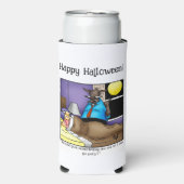 Grappig Halloween Humor Koelbox cadeau (Seltzer Voorkant)