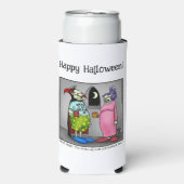 Grappig Halloween Humor Koelbox cadeau (Seltzer Voorkant)