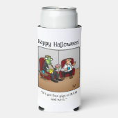 Grappig Halloween Humor Koelbox cadeau (Seltzer Voorkant)