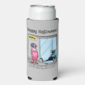 Grappig Halloween Humor Koelbox cadeau (Seltzer Voorkant)