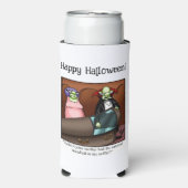 Grappig Halloween Humor Koelbox cadeau (Seltzer Voorkant)
