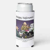 Grappig Halloween Humor Koelbox cadeau (Seltzer Voorkant)