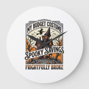 Grappig Halloween-kostuum Gebroken Heks Spookhuis  Grote Klok