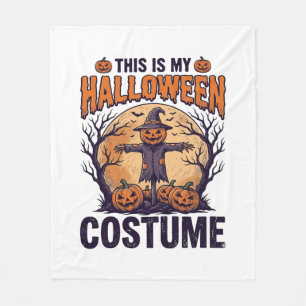 Grappig Halloween Kostuum Pompoen Heks Shirt Ontwe Fleece Deken