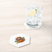 Grappig Halloween Luiaard Sticker Classic T-shirt Kartonnen Onderzetters (Insitu)