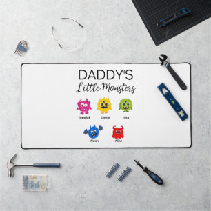 Grappig Halloween papa's kleine monster Bureaumat