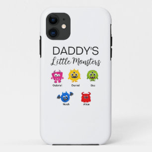Grappig Halloween papa's kleine monster iPhone 11 Hoesje
