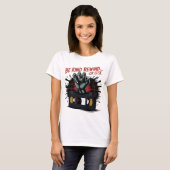 Grappig Halloween Party Shirt, Retro jaren 80 Horr T-shirt (Voorkant volledig)