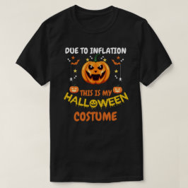Grappig Halloween Pompoen Kostuum T-shirt