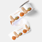 Grappig Halloween Pumpkins custom lint (Achterkant)