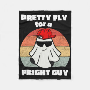 Grappig Halloween Schattige Ghost Spooky Grappig H Fleece Deken