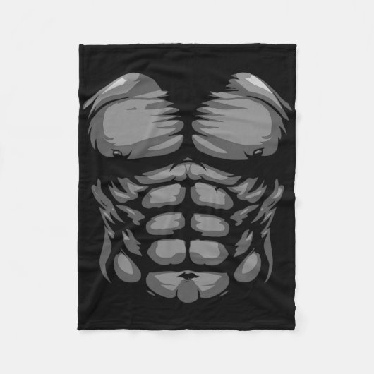 Grappig Halloween Shirt Kind Volwassen Aap Gorilla Fleece Deken (Voorkant)