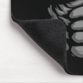 Grappig Halloween Shirt Kind Volwassen Aap Gorilla Muismat (Hoek)