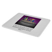 Grappig Halloween Snijplank Gift (Hoek)