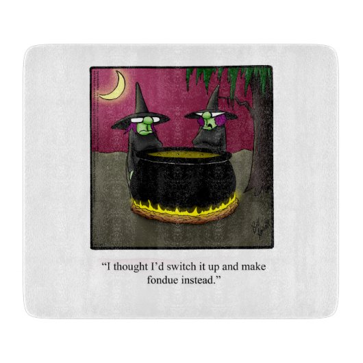 Grappig Halloween Snijplank Gift (Voorkant)