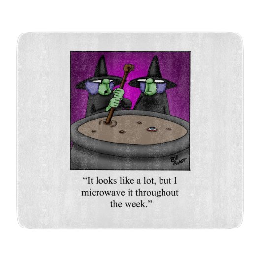 Grappig Halloween Snijplank Gift (Voorkant)