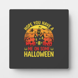 Grappig Halloween Spoken Huis Me Op Sommige Ontwer Fotoplaat