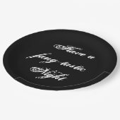 Grappig Halloween Vampire Paper Bord (Gekanteld)