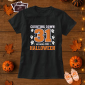 Grappig Halloween Zwangerschap T-shirt; 31 Weken A T-shirt