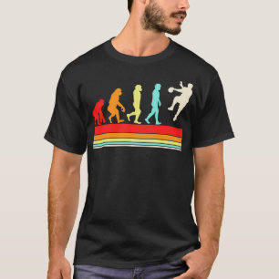 Grappig handbal ontwerp voor mannen vrouwen sport  t-shirt