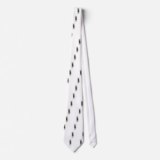 Grappig, hang op kat stropdas (Voorkant)