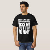 Grappig hang out quote t-shirt (Voorkant volledig)