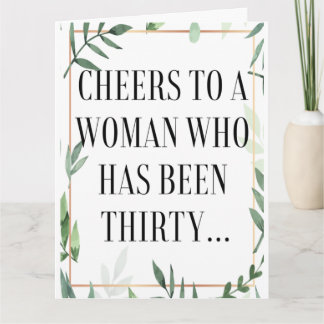 Grappig Happy 50th Birthday - Wie loog over haar l Kaart