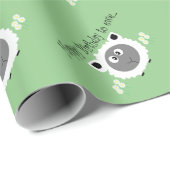 Grappig Happy Birthday voor Ewe Cadeaupapier (Rol Hoek)